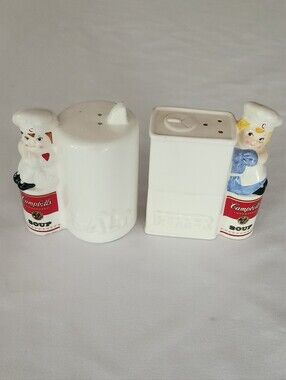 90s Vintage Campbell's Salt & Pepper Shakers